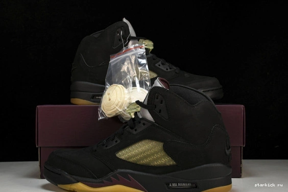 A Ma 5 FD1330-001 Black SP Maniére Retro FD1330-001 Jordan 0717